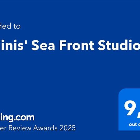 Galinis' Sea Front Studios Nea Kallikrateia Экстерьер фото